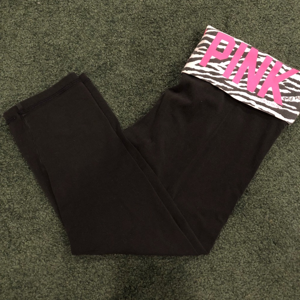 Pink yoga Capri